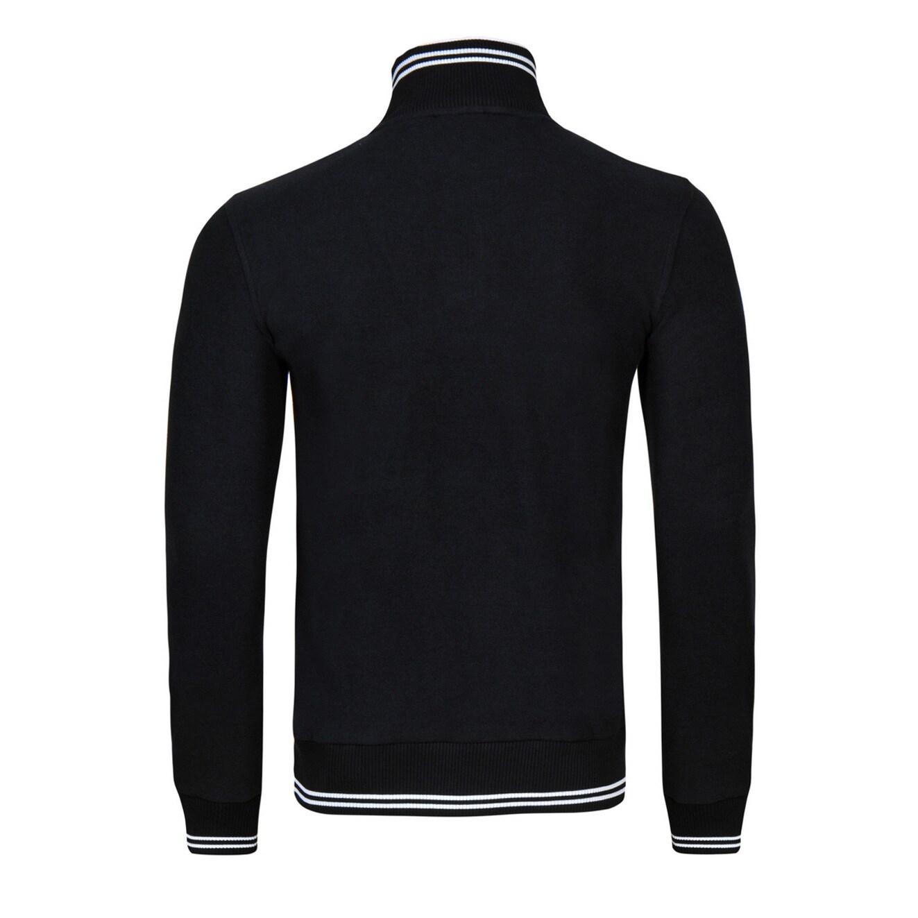 armani half zip sweater