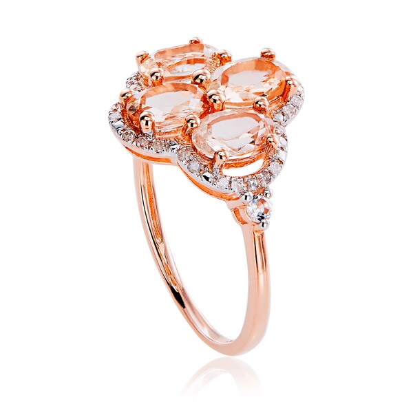 G-H,I2-I3 Size-11.75 Diamond Wedding Band in 10K Pink Gold 1//10 cttw,
