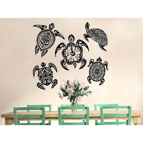 Shop Sea Turtle Ocean Animals Interior Family Wall Decor ...