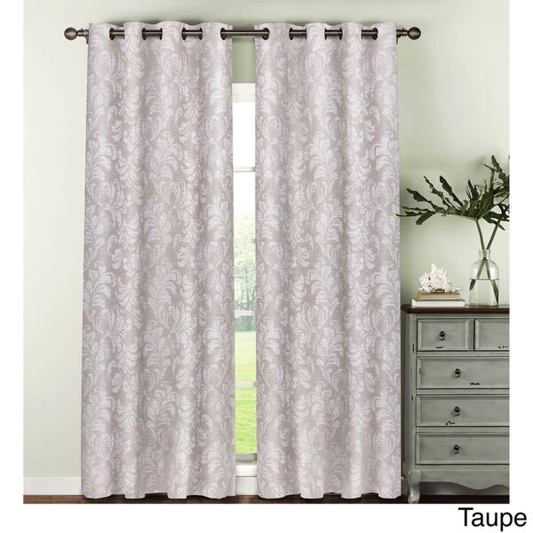 Shop Window Elements Dover Beige Polyester And Linen 96 Inch
