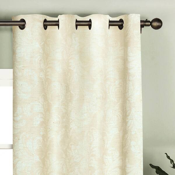 Shop Window Elements Dover Linen Blend Grommet 84 Inch Curtain