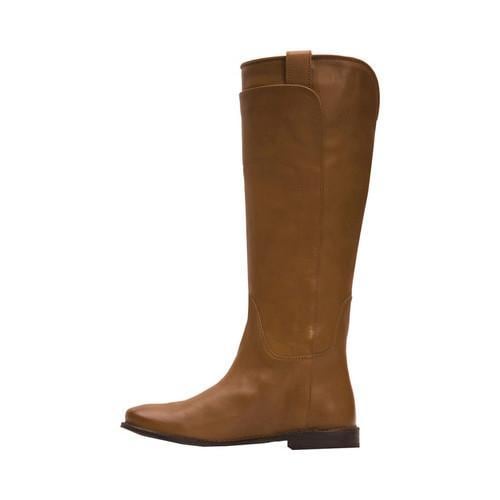 cognac tall boots women's shoes