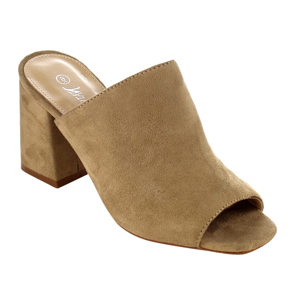 block heel mules canada