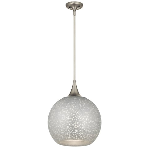 Kichler Lighting Sitara Collection 1-light Brushed Nickel Pendant