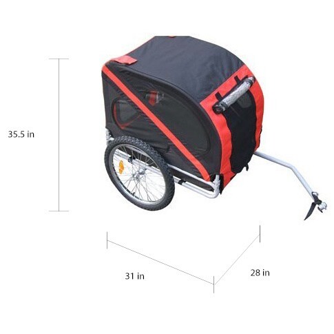 aosom pet trailer