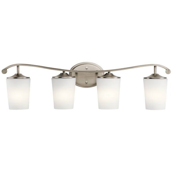 Shop Kichler Lighting Versailles Collection 4 Light Antique Pewter Bath Vanity Light Overstock 14204890