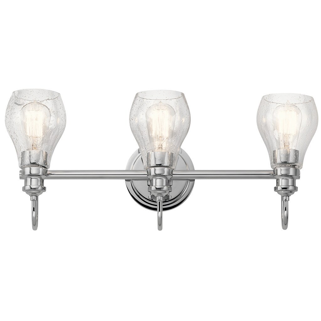 Kichler Lighting Greenbrier Collection 3-light Chrome Bath/Vanity