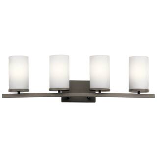 Kichler Lighting Crosby 4-light Olde Bronze Bath Vanity Light