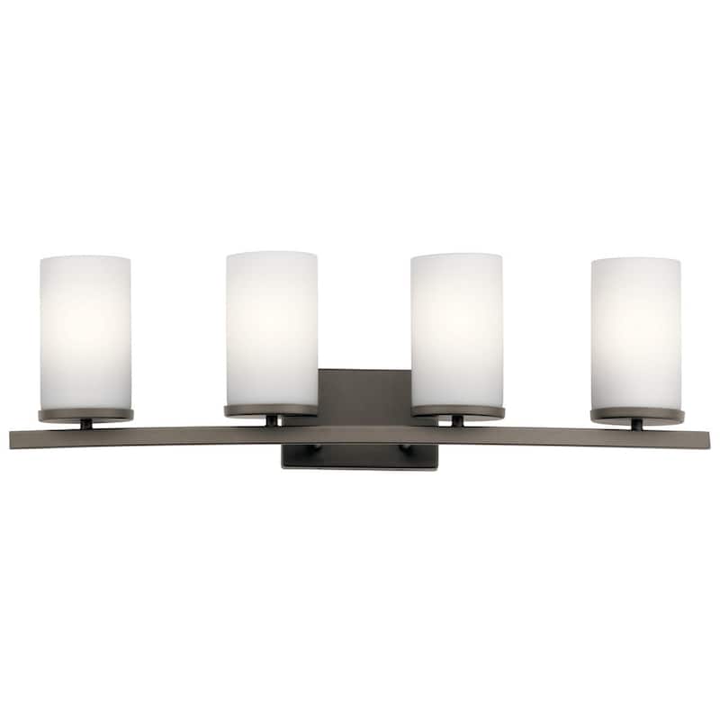 Kichler Lighting Crosby 4-light Olde Bronze Bath Vanity Light