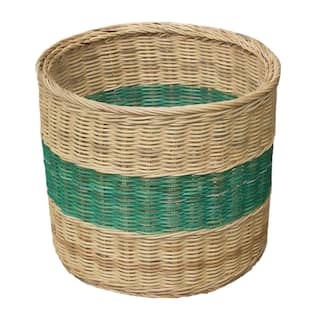 Wicker Magazine Basket