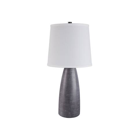 Shavontae Gray 28 Inch Poly Table Lamps - Set of 2