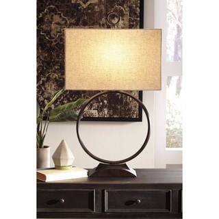 Fayth Bronze Finish 32 Inch Metal Table Lamp