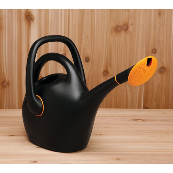 Bloem Easy Pour Watering Can, 2.6 Gallon, Black - Bed Bath