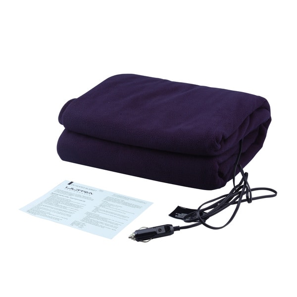 Ultra Performance Navy Blue Fleece 12 Volt Heated Travel Ultra Performance Navy Blue Fleece 12 Volt Heated Travel Blanket Free Shipping On Orders Over 45 14206993