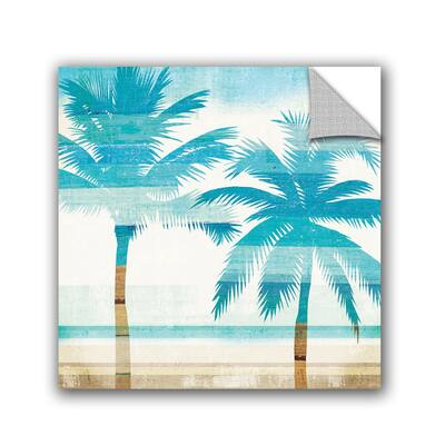 ArtAppealz Michael Mullan's Beachscape Palms III, Removable Wall Art Mural