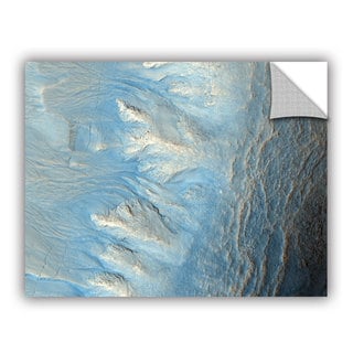 Artappealz Astronomy Nasa's Impact Crater On Mars, Removable Wall Art 