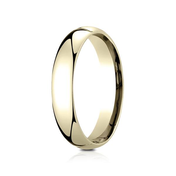 PriceRock 14K Yellow Gold 4mm Slightly Domed Super Light Comfort-Fit Wedding Band Ring for Men & Women Size 4 to 15 PriceRock 14K Yellow Gold 4mm Slightly Domed Super Light Comfort-Fit Wedding Band Ring for Men & Women Size 4 to 15