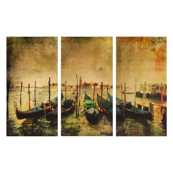 Empire Art - Venetian Gondolas - Overstock - 14216416