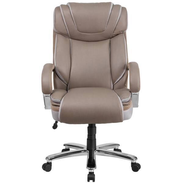 Shop Big Tall 500 Lb Rated Leathersoft Swivel Office Chair W