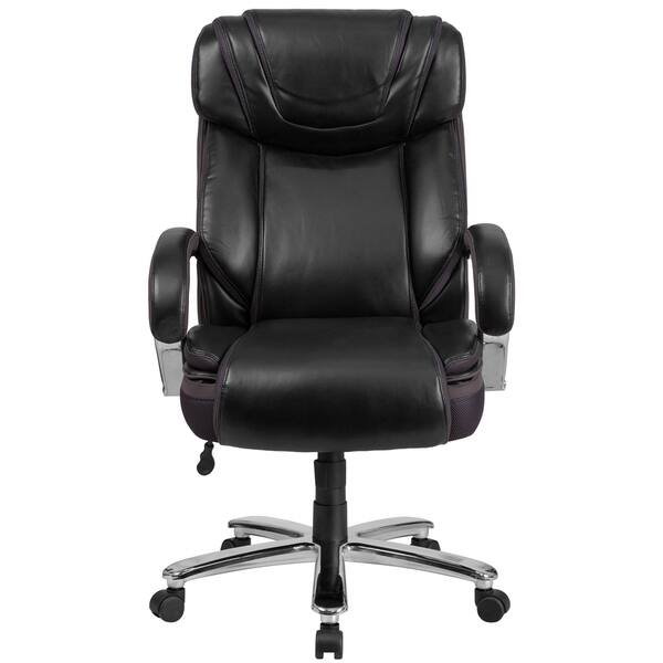 Shop Big Tall 500 Lb Rated Leathersoft Swivel Office Chair W