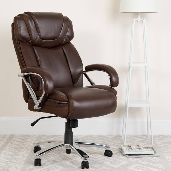 Shop Big Tall 500 Lb Rated Leathersoft Swivel Office Chair W