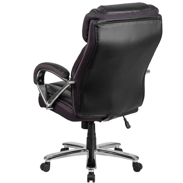 Shop Big Tall 500 Lb Rated Leathersoft Swivel Office Chair W