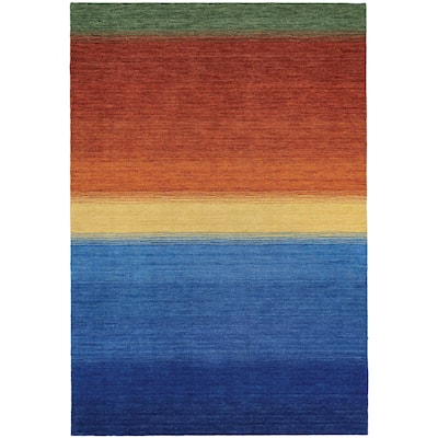 Couristan Oasis Ocean Sunset Wool Area rug