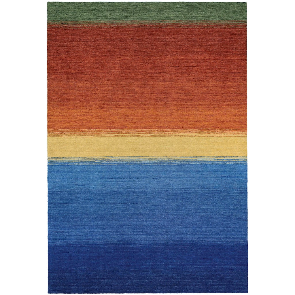 Couristan Oasis Ocean Sunset Wool Area rug