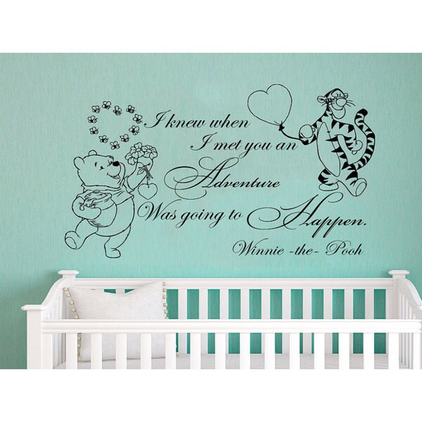 Shop Quote Winnie the Pooh Tigger I Knew When I Met You An ...