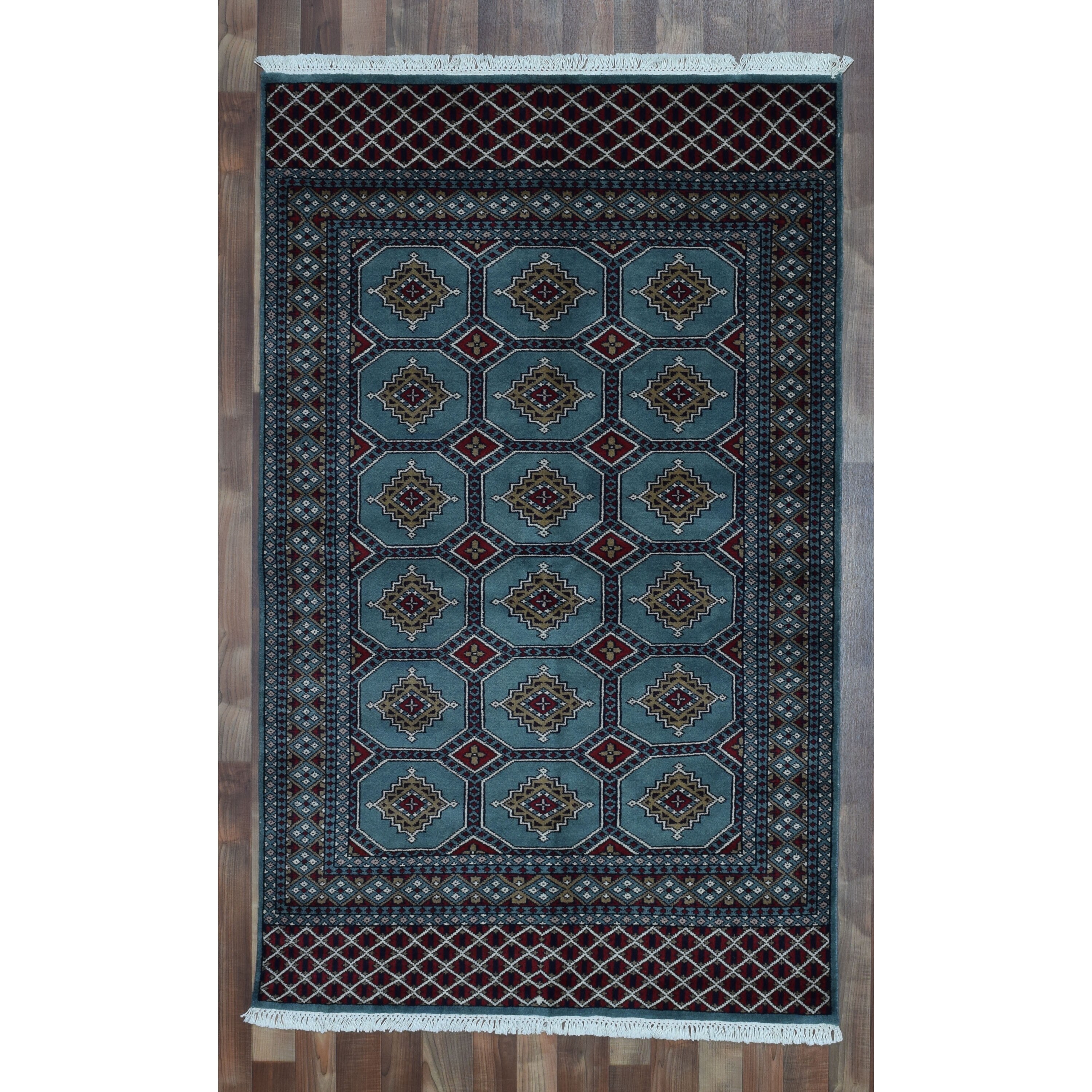 Persian Hand-knotted Tribal Hamadan Wool Rug (4'4 x 6'3) - Herat Oriental  Rugs