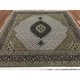 preview thumbnail 5 of 7, FineRugCollection Handmade Fine Mahi Tabriz Black Wool and Silk Oriental Rug