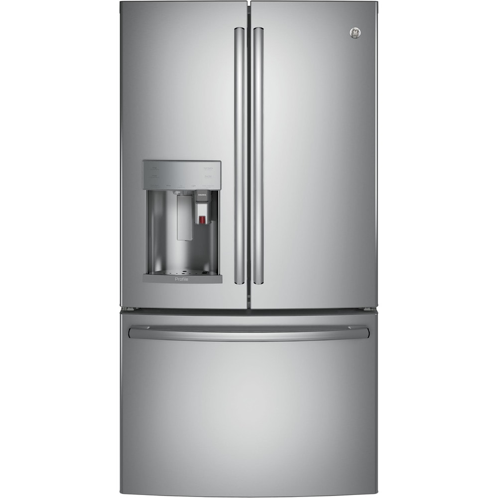 GE  Profile Series Energy Star 27.8 Cubic Feet French Door Refrirator With Keurig K-Cup Brewing System (Stainless Steel)