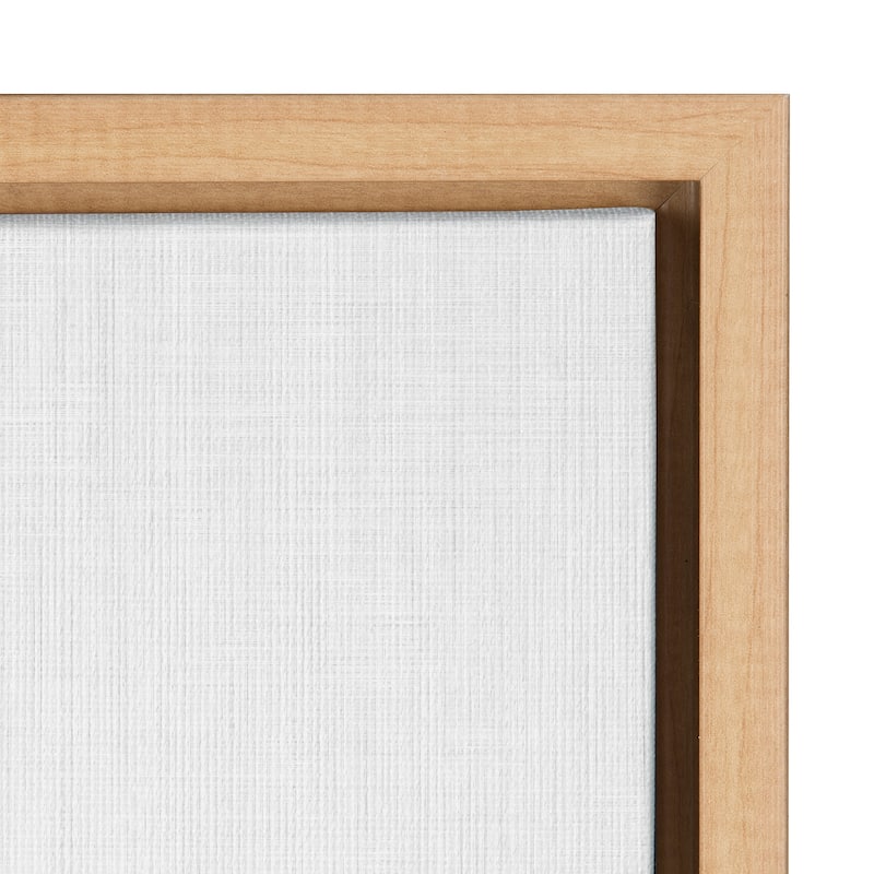 Kate and Laurel Sylvie Rabbit Framed Canvas by Simon Te Tai