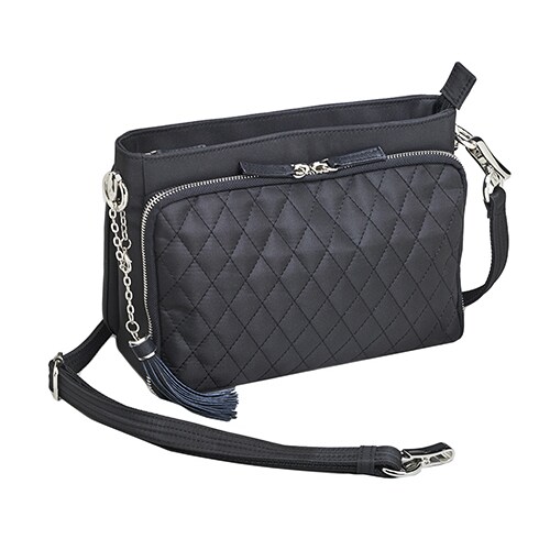 Gun Toten Mamas QuIlted Microfiber Shoulder Clutch, Black