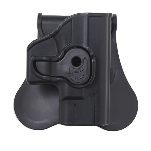 Bulldog Cases Polymer Holster with Paddle/Belt Loop Glock 42, Black