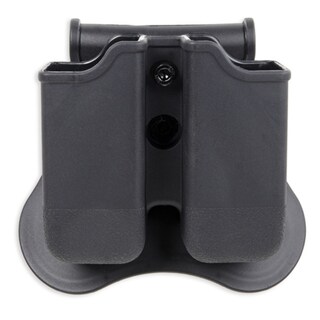 Bulldog Cases Polymer Magazine Holder Most 1911 Style Single Stack Magazines, Black
