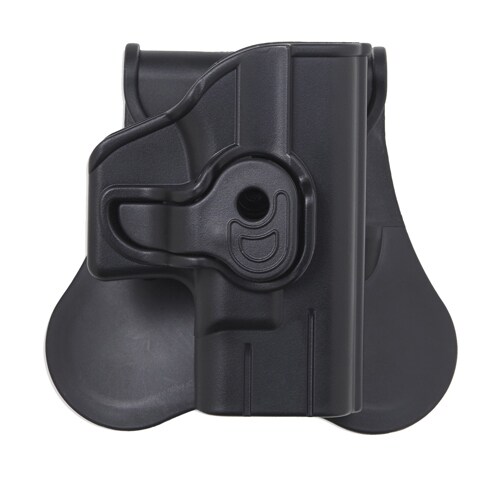 Bulldog Cases Polymer Holster with Paddle/Belt Loop Ruger LCP and Kel-Tec P-3AT, Black
