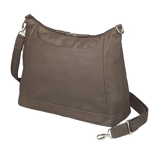 Gun Toten Mamas Concealed Carry Large Hobo Handbag Saddle Tan