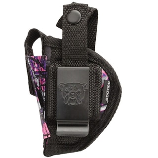 Bulldog Cases Belt Holster, Ambidextrous Muddy Girl Camo, Ambidextrous, Mini Autos