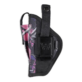 Bulldog Cases Belt Holster, Ambidextrous Muddy Girl Camo, Sub Compact Autos