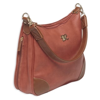 Bulldog Cases Hobo Style Purse w/Holster Brick Red/Tan
