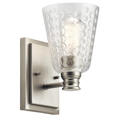 Kichler Lighting Nadine Collection 1-light Brushed Nickel Wall Sconce