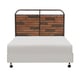 preview thumbnail 3 of 3, Carbon Loft Haberman Gunmetal Queen Headboard
