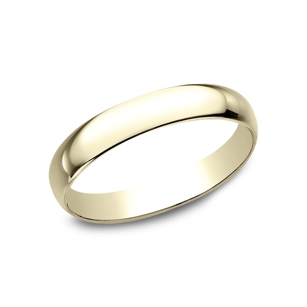 Women's 18k Yellow Gold Traditional Wedding Band - 18K Yellow Gold