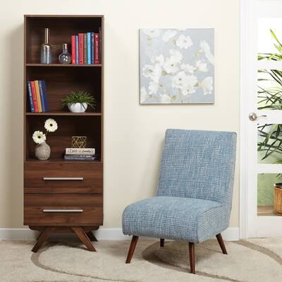 Buy Rubberwood Mid Century Modern Bookshelves Bookcases Online