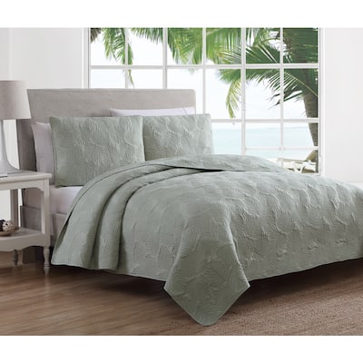 Estate Collection Leaf Stitch II Quilt Set