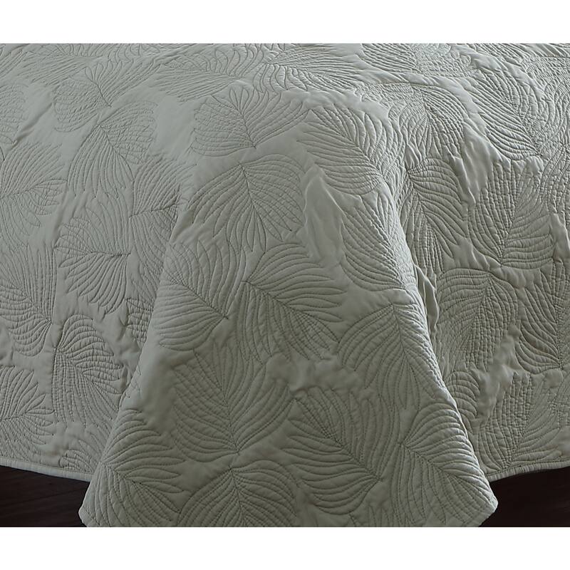 Estate Collection Leaf Stitch II Quilt Set