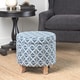 preview thumbnail 7 of 16, Carson Carrington Hnifsdalur Round Storage Ottoman