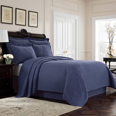 Williamsburg Richmond Matelasse Cotton Coverlet