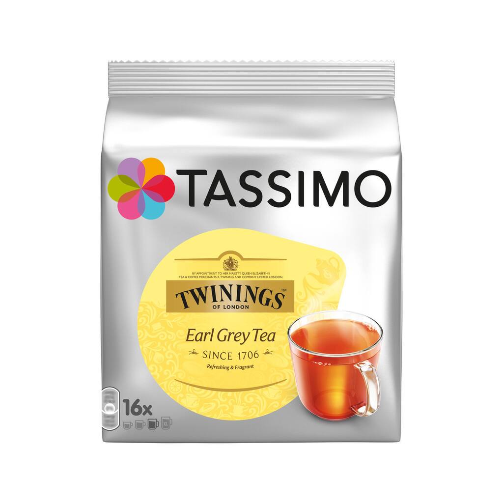 Twinings of London Earl Grey T-Discs for Tassimo Hot Beverage System